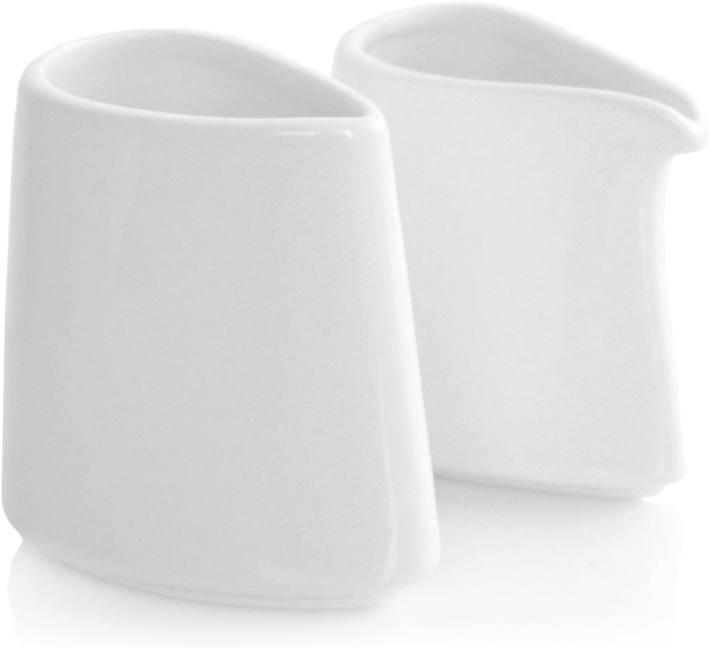 Coffee Tea Creamer - Fine Porcelain Sugar Dispenser with Spout