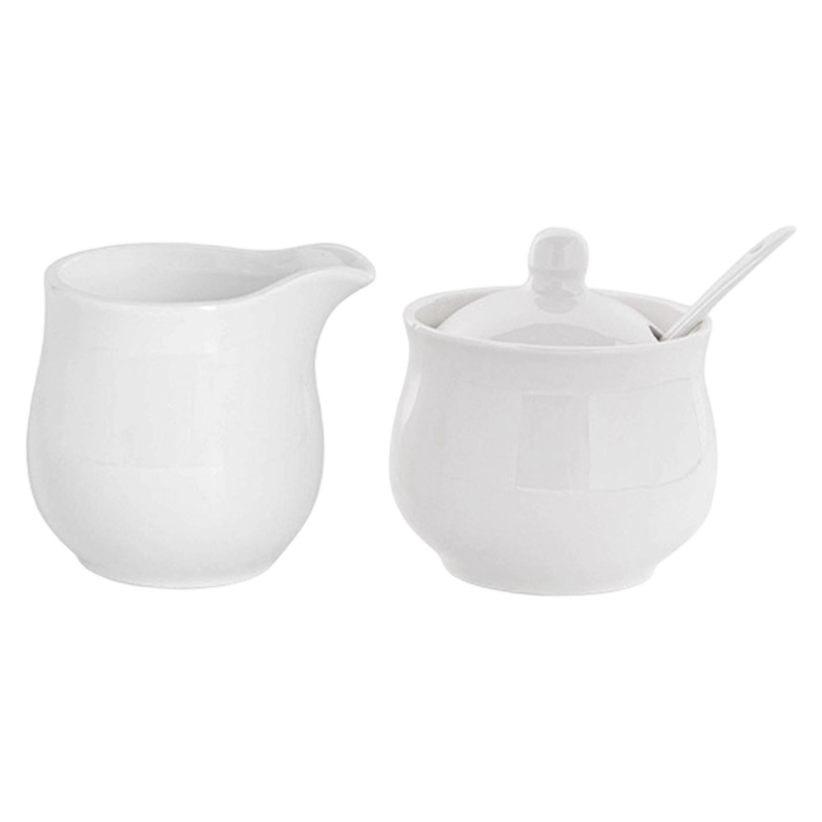 Retro Ceramic Sugar Container  - Coffee Tea Creamer ulasan dan harga