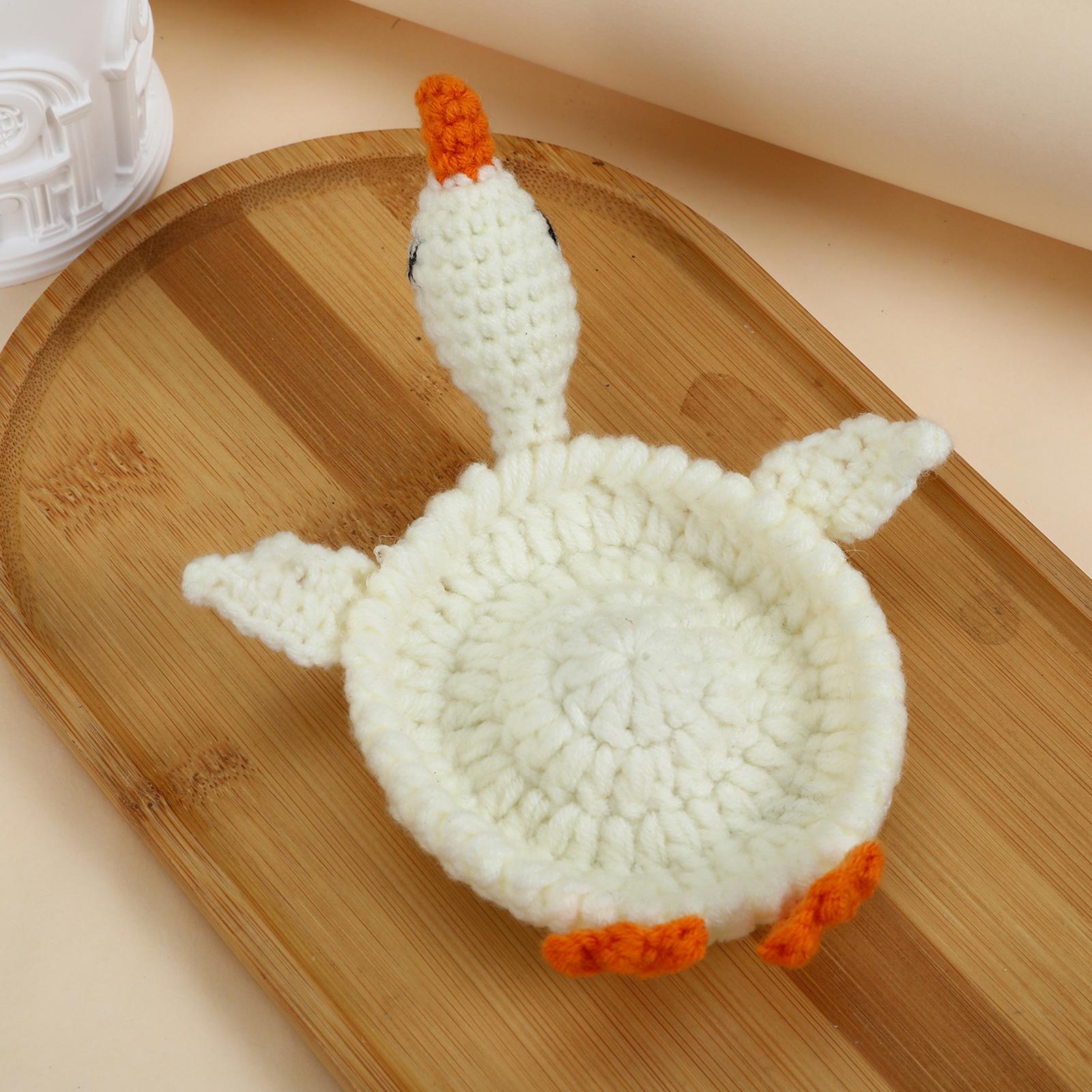Crochet Coaster 3D Knitted Wov - Coffee Tea Knits ulasan dan harga