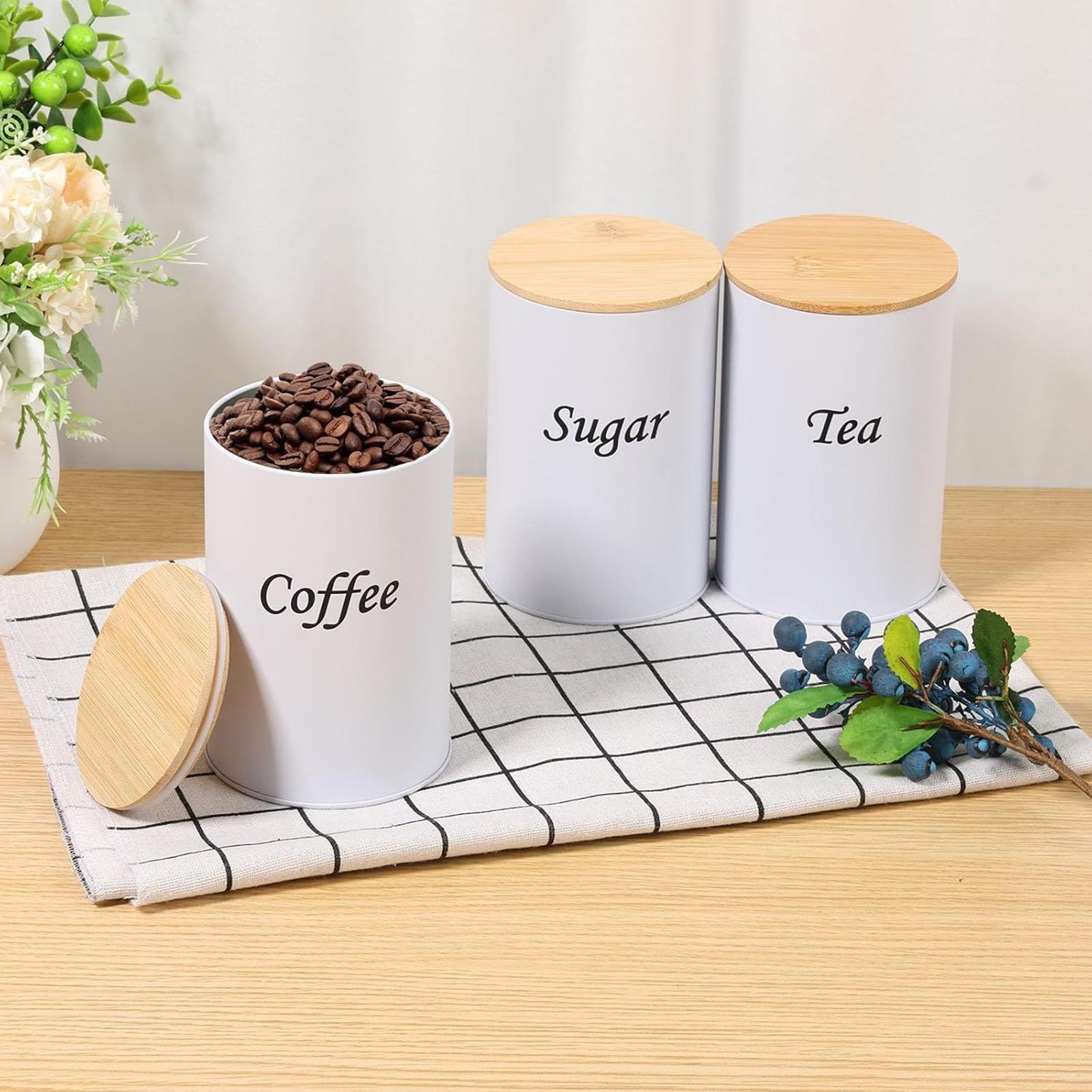 Sugar Container 3 Pieces 1200m - Coffee Tea Creamer ulasan dan harga
