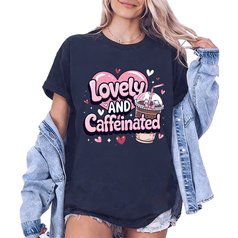 Funny Coffee Milk Tea Shirt LO - Coffee Tea Knits ulasan dan harga