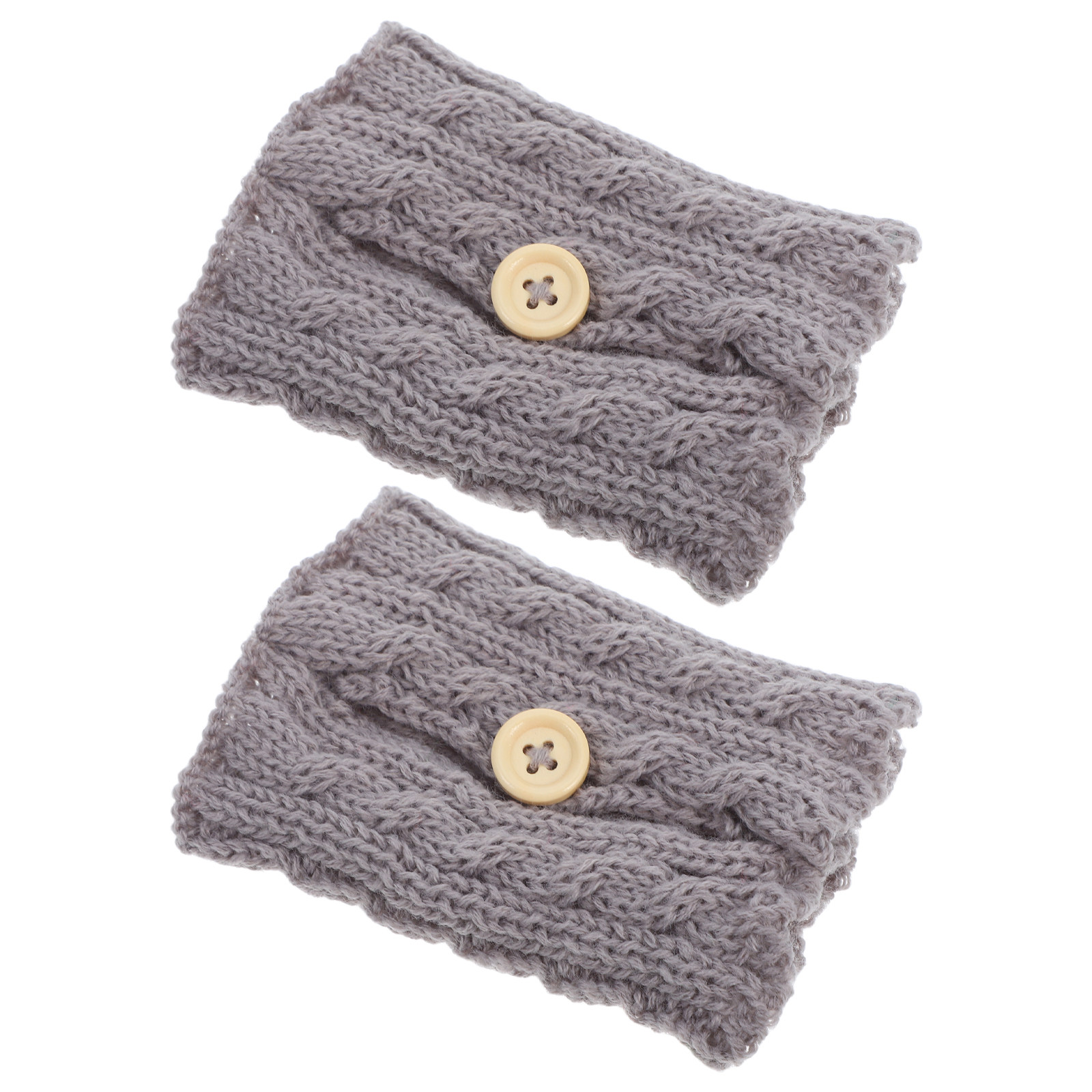 2Pcs Knitted Cups Sleeve Reusa - Coffee Tea Knits ulasan dan harga