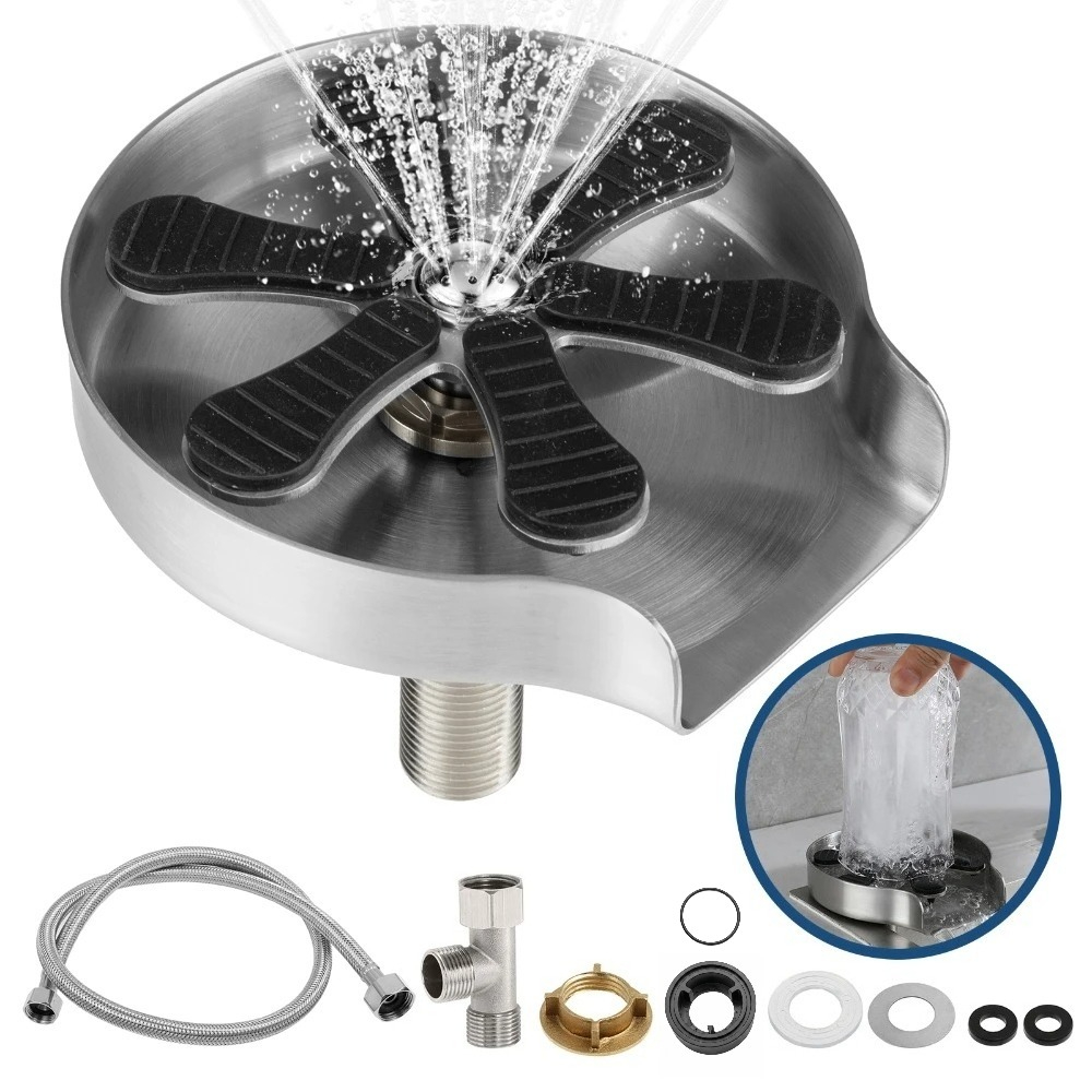 Faucet Glass Rinser High Press - Coffee And Tea Bar ulasan dan harga