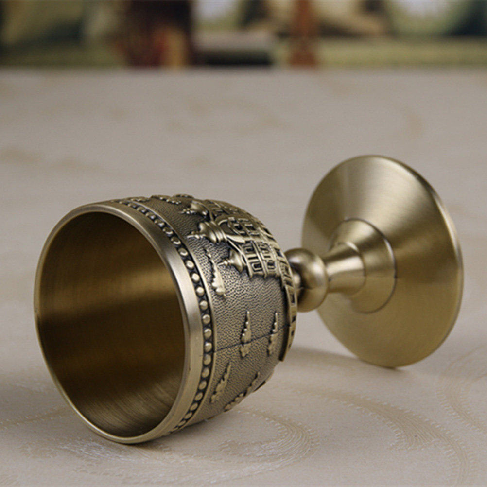Metal Copper Alloy Liquor Cup  - Coffee And Tea Bar ulasan dan harga