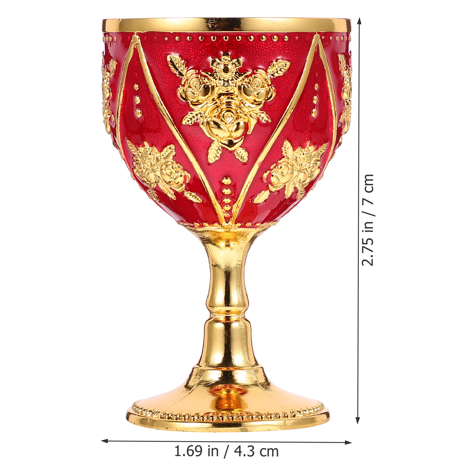 Vintage Metal Liquor Cup Small - Coffee And Tea Bar ulasan dan harga