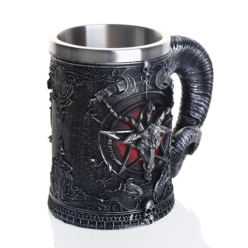 Baphomet Beer Glass Buffmet Re - Coffee And Tea Bar ulasan dan harga